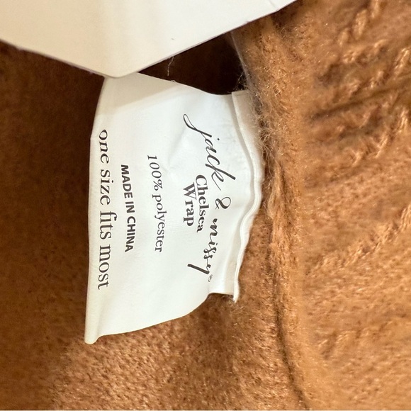 Nova check wrap Jack & Missy® Chelsea Wrap  plaid Collette one size - Picture 7 of 7